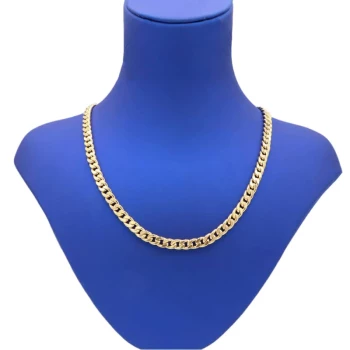 زنجیر طلا 18 عیار زنانه مدل گلستانه طرح کارتیه کد c6